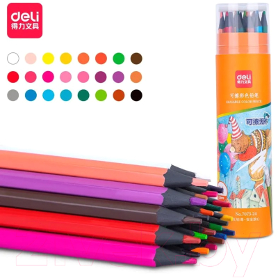 Набор цветных карандашей Deli 7073