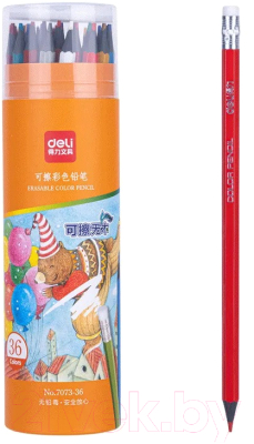 Набор цветных карандашей Deli 7073