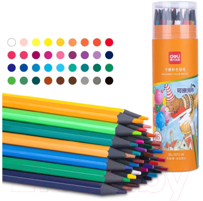 Набор цветных карандашей Deli 7073