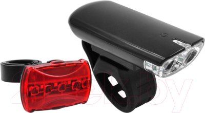 Набор фонарей для велосипеда Jingyi JY-7021H+JY-004AT-D - фото