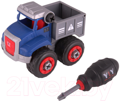 Игрушка-конструктор Pit Stop Building Blocks Самосвал / PS-2023-2A-2 - фото