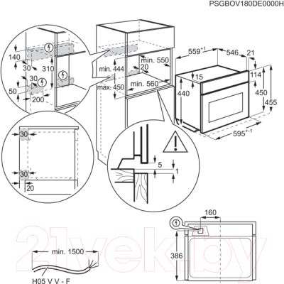 Микроволновая печь Electrolux EVM8E08X