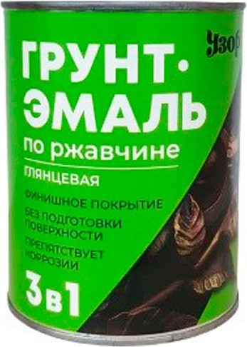 Грунт-эмаль Сайвер Узор по ржавчине 3в1 - фото