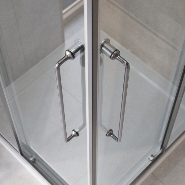 Душевой уголок Cezares RELAX-304-A-2-90-C-GM (оружейная сталь)