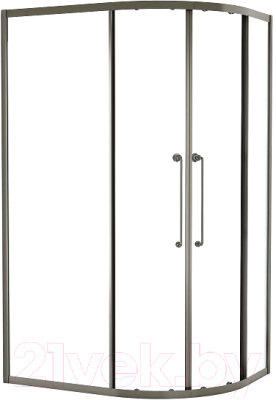 Душевой уголок Cezares RELAX-304-RH-2-120/90-C-GM (оружейная сталь) - фото