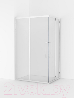 Душевой уголок Cezares RELAX-304-AH-2-120/90-C-CR (глянцевый хром)