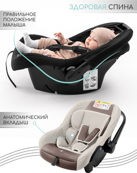 Автокресло Amarobaby Baby Comfort / AB222008BC/38