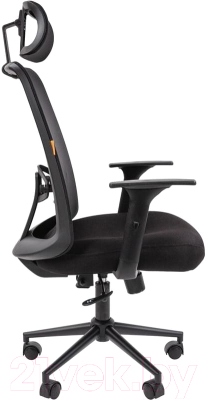 Кресло офисное Chairman 535 (ткань черный/черный)