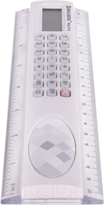 Линейка Brauberg Multi-8. С калькулятором / 250540