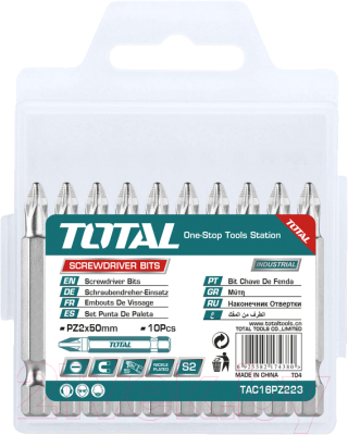 Набор бит TOTAL TAC16PZ223