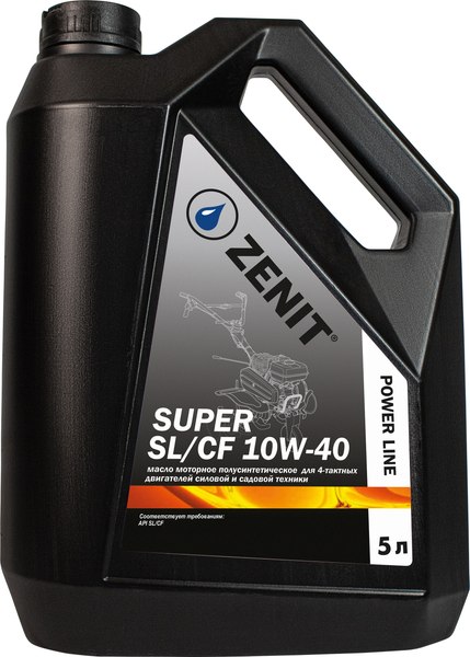 Моторное масло Zenit Power Line Super SL/CF 10W-40 / 21610215 - фото