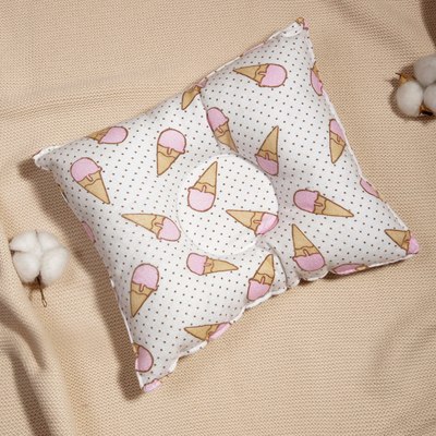 Подушка для малышей Bambola Фланель Мороженки 25x20 / 182