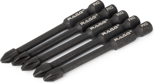 Набор бит Vira Rage S2 PH2x70мм / 554127
