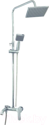 Душевая система со смесителем Центр Сантехники Грация №4 D200 ДС1001-9К - фото