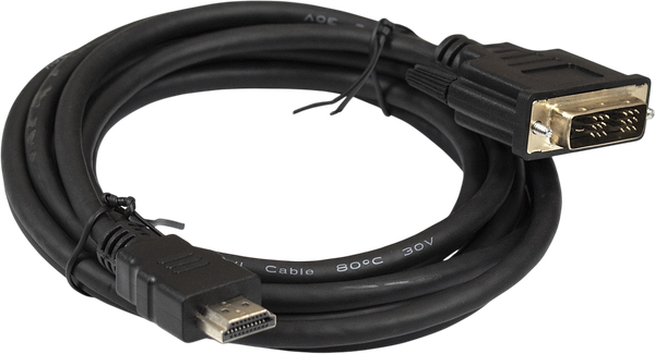 Кабель ExeGate EX-CC-HDMIM-DVIM-1.8 / EX284893RUS - фото