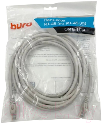 Кабель Buro UTP-6-5M-G