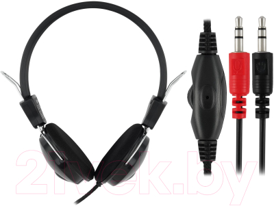 Наушники-гарнитура Оклик HS-M200