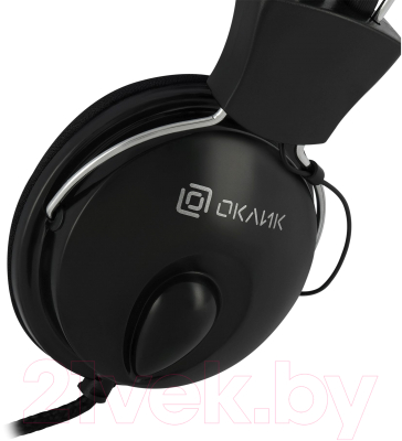 Наушники-гарнитура Оклик HS-M200