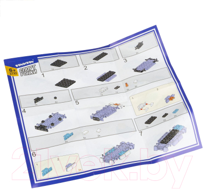 Конструктор инерционный Bondibon Спорт Гонки / ВВ6142