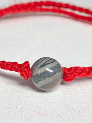 Браслет Wolves Красная нить с агатом 40765