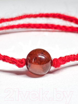 Браслет Wolves Красная нить с агатом 40769