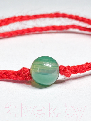 Браслет Wolves Красная нить с агатом 40773