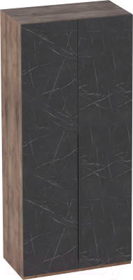 Шкаф Мебельград Браун 2-х дверный 102x53.5x226.5 - фото