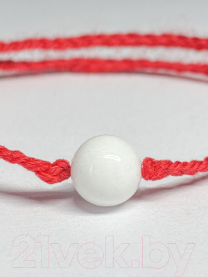 Браслет Wolves Красная нить с агатом 40793