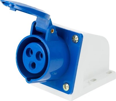 Розетка кабельная Rexant 2Р+РЕ 16А / 11-8909 - фото