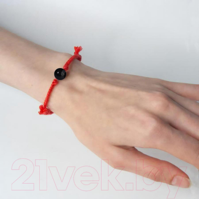 Браслет Wolves Красная нить с авантюрином 40805