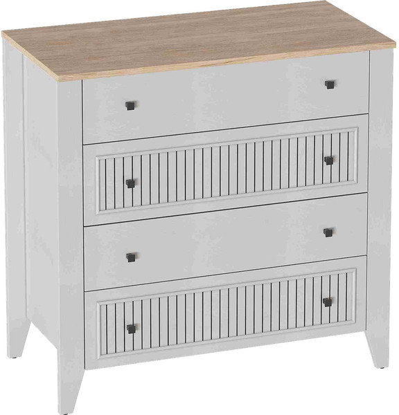 Комод Мебельград Валенсия с 4 ящиками - фото