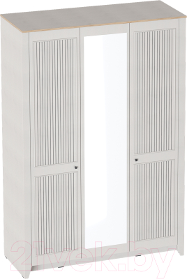 Шкаф Мебельград Валенсия 3-х дверный 150x57.6x221 - фото