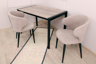 Обеденный стол Древпром М91 Кастел ДП1-01-12 120-160x70