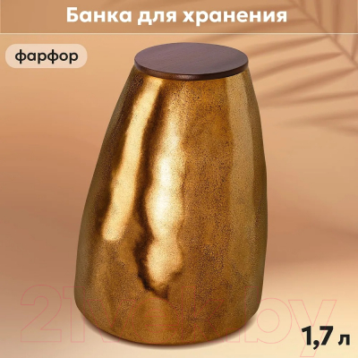 Емкость для хранения Elan Gallery 540805 (бронзовый)