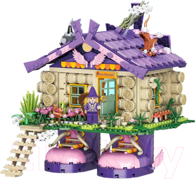 Конструктор LOZ Ходячий домик ведьмы / 2203_MK - фото