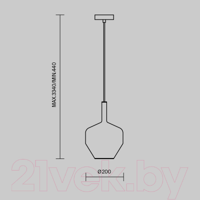 Потолочный светильник Maytoni Duality MOD271PL-01B4