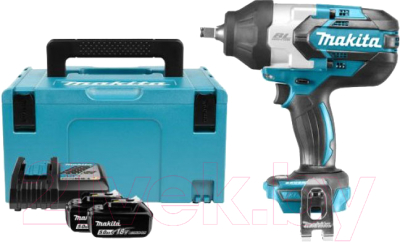 Профессиональный гайковерт Makita DTW1002RTJ - фото