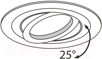 Точечный светильник Maytoni Atom DL023-2-01B