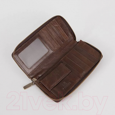 Портмоне Poshete 196-11021PZ-BRW