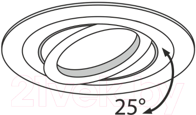 Точечный светильник Maytoni Atom DL023-2-01W