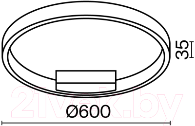 Потолочный светильник Maytoni Rim MOD058CL-L35BSK