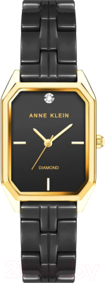 Часы наручные женские Anne Klein 4034GPBK - фото