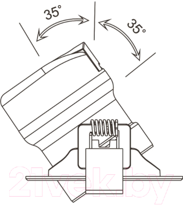 Точечный светильник Maytoni Phill DL013-6-L9W