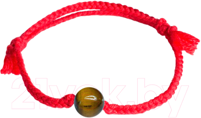 Браслет Wolves Красная нить с тигровым глазом 40897 - фото