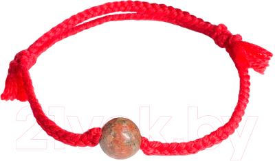 Браслет Wolves Красная нить с яшмой 40913 - фото