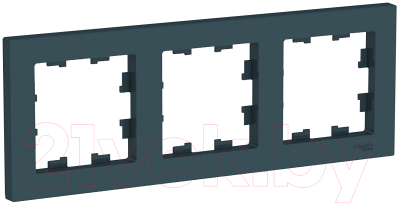 Рамка для выключателей и розеток Systeme (Schneider) Electric AtlasDesign ATN000803 - фото