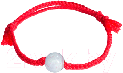 Браслет Wolves Красная нить с аквамарином 40927 - фото