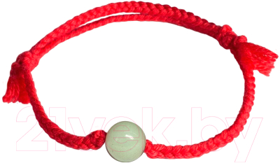Браслет Wolves Красная нить с амазонитом 40931 - фото