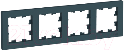 Рамка для выключателей и розеток Systeme (Schneider) Electric AtlasDesign ATN000804 - фото