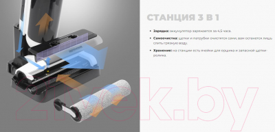 Вертикальный пылесос Redmond VH1312